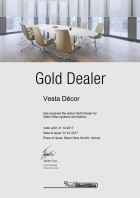 Vesta Decor - Gold dealer Silent Gliss